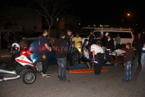 بالفيديو: إصابة متوسطة لشابين بحادث طرق بين مركبة ودراجة نارية في يافا